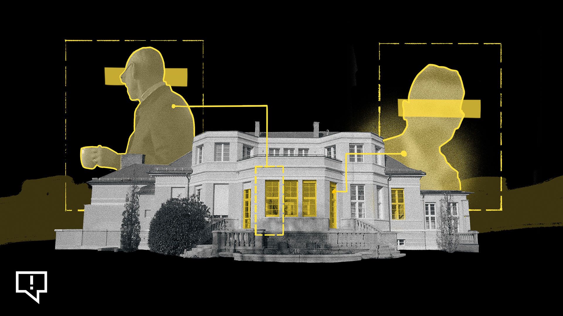 In dieser Villa trafen sich die Politiker, Unternehmer und Ideologen.