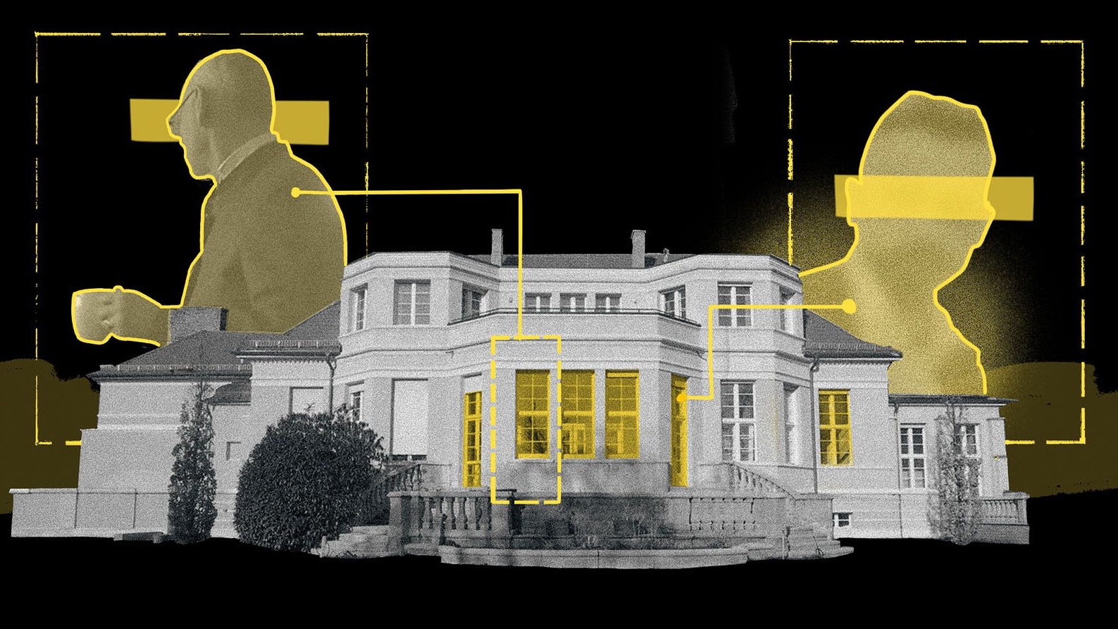 In dieser Villa trafen sich die Politiker, Unternehmer und Ideologen.