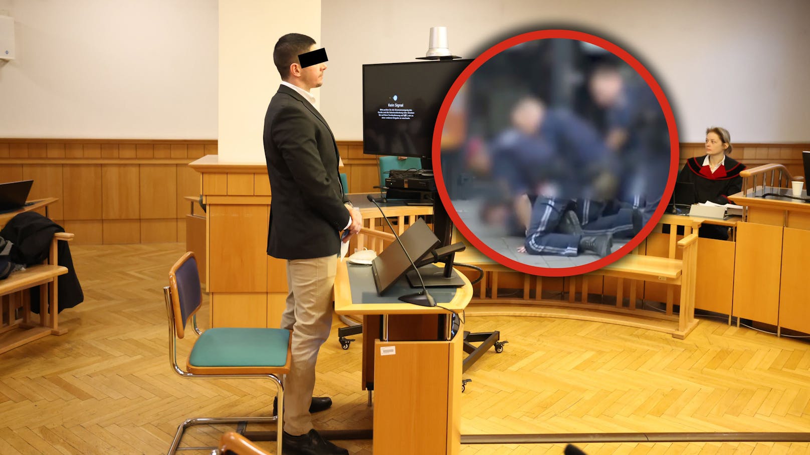 "Kopf gegen Boden gedonnert" – Polizist vor Gericht