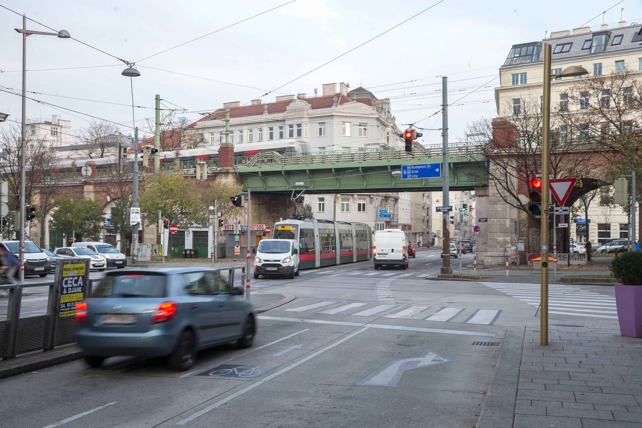 Auch am Gürtel sind neue Kameras geplant.