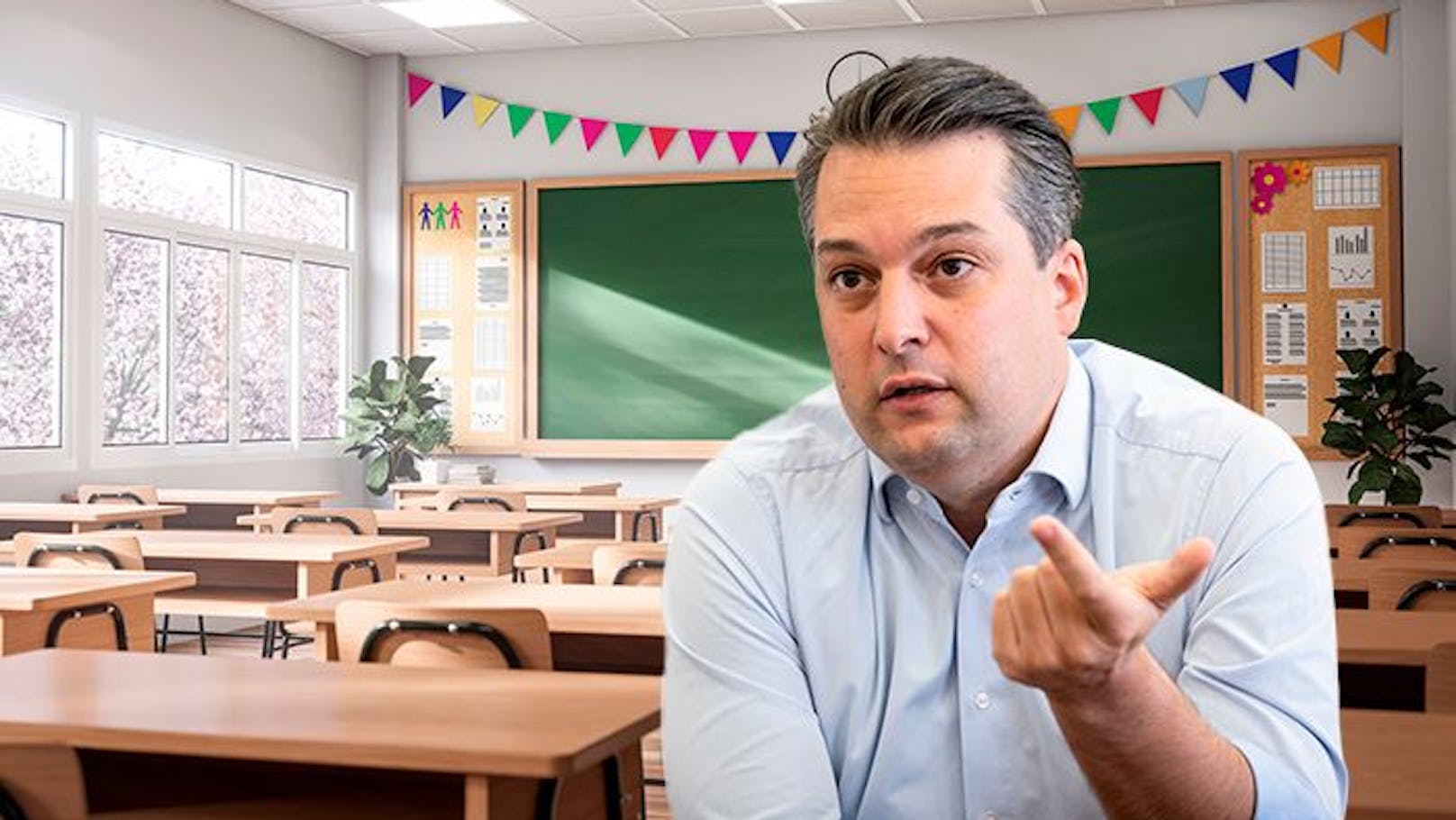 Nackt-Bub in Schule: FPÖ-Nepp warnt vor Massenmigration