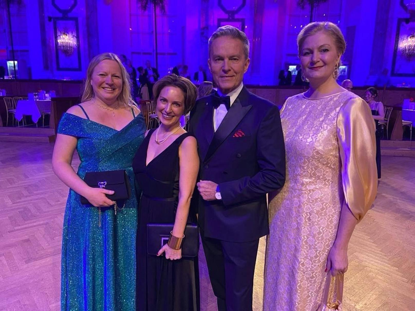 Monika Wiesner und Urska Hudnik (Takeda/Biolife), Alfons Haider, Manuela Kirchebner-Wieland