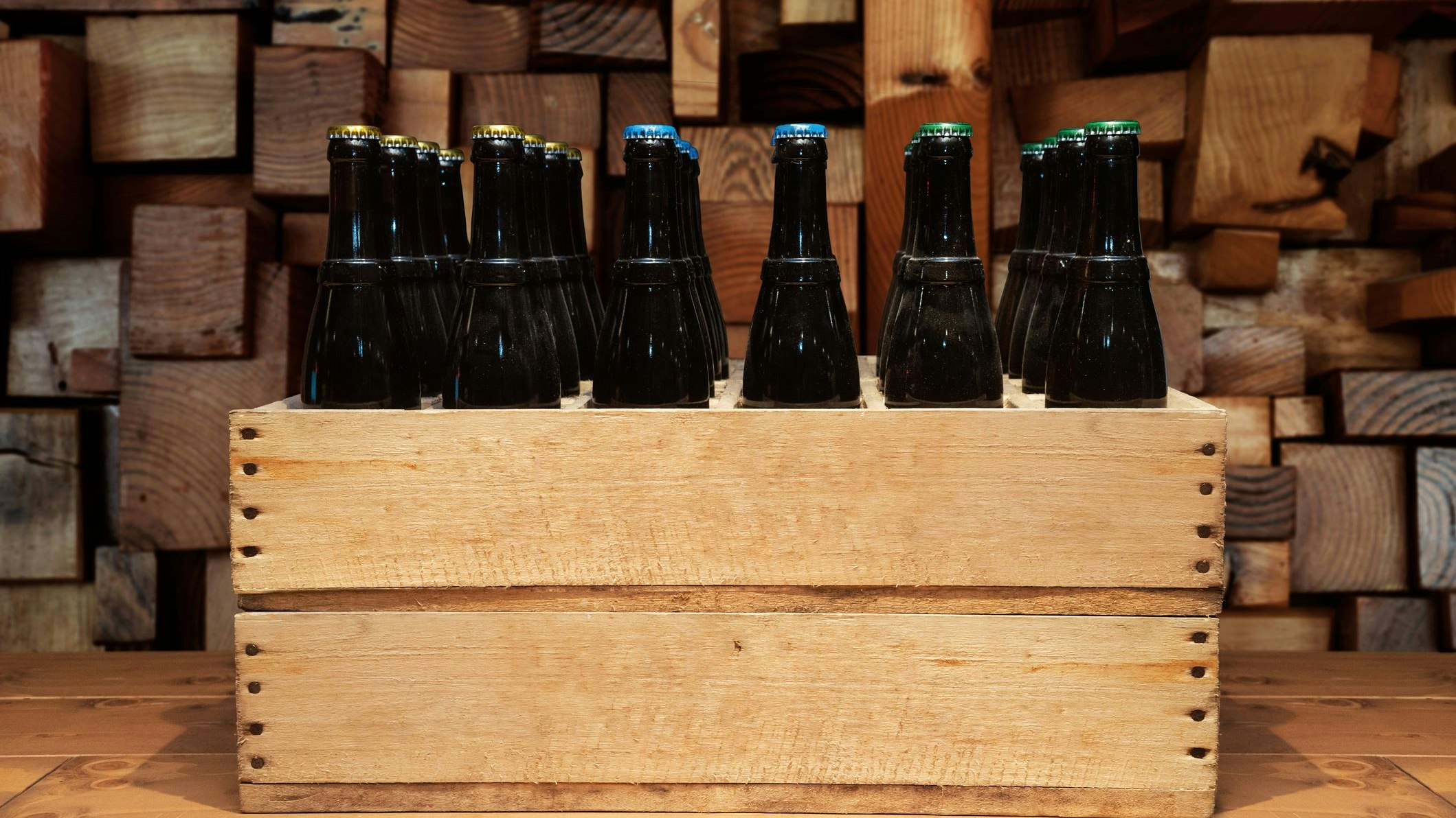 Die Diebe hatten es im Keller auf Bier abgesehen.