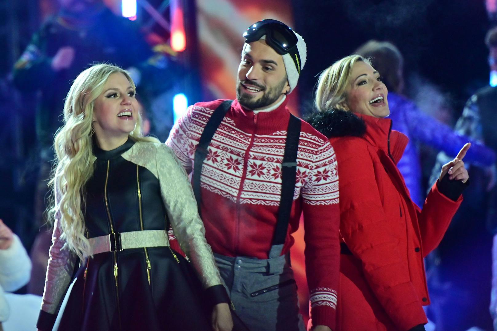 Beim "Musi"-Opening mit <strong>Philipp Rafetseder</strong> ("Mountain Crew") und <strong>Tanja Lasch</strong>.