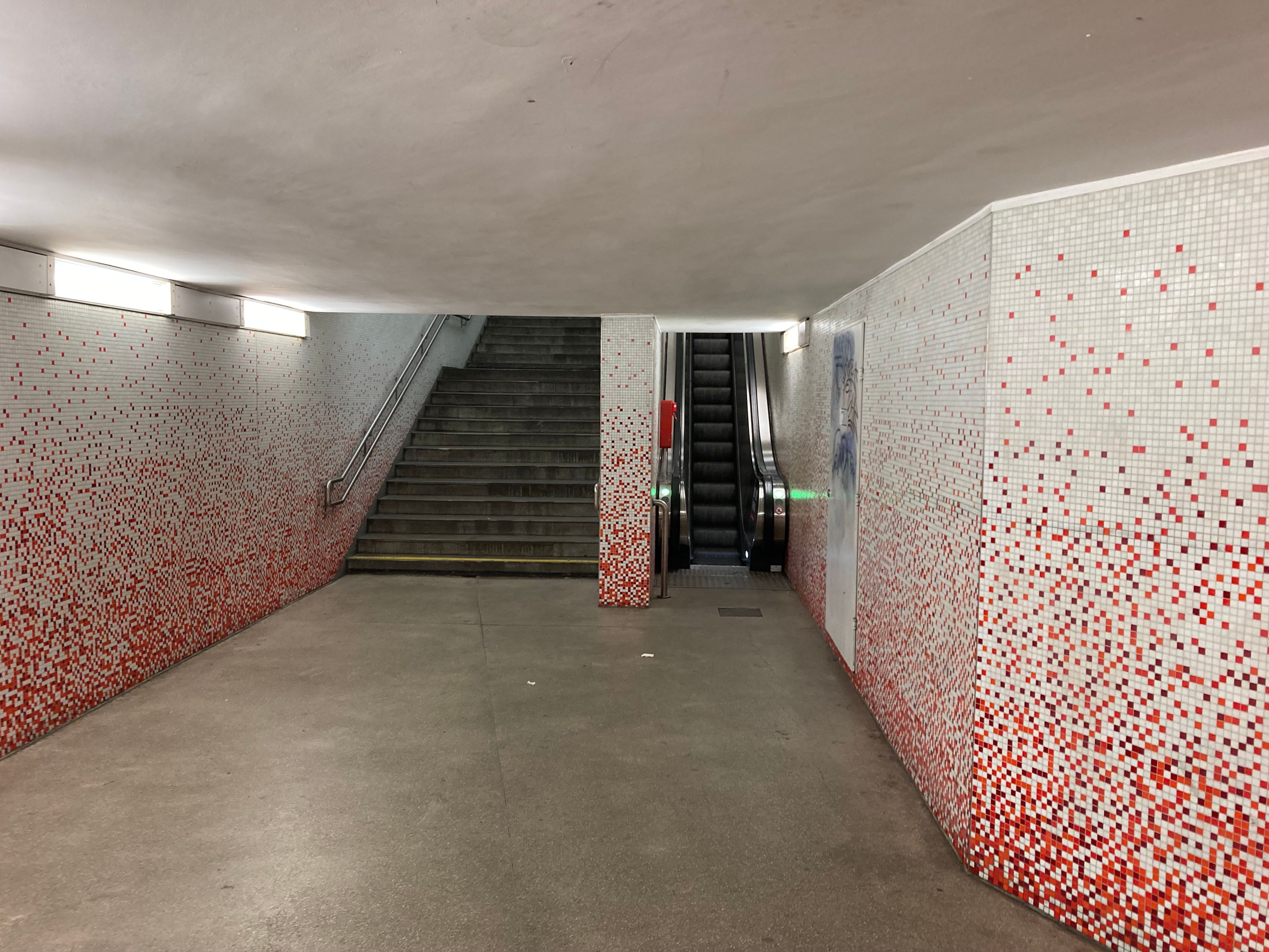 Die Vorfälle passierten in der Unterführung Straßenbahnstation Kliebergasse.