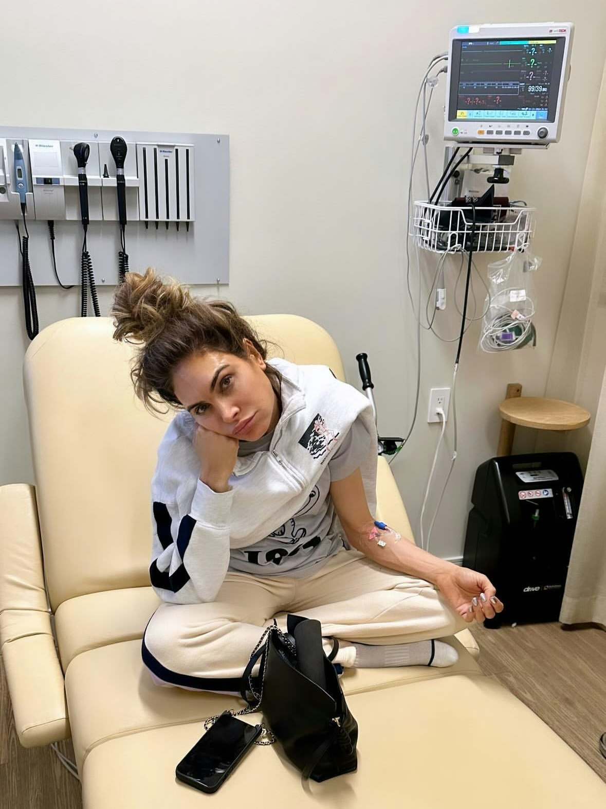 Ayda Field Williams ist im Krankenhaus.