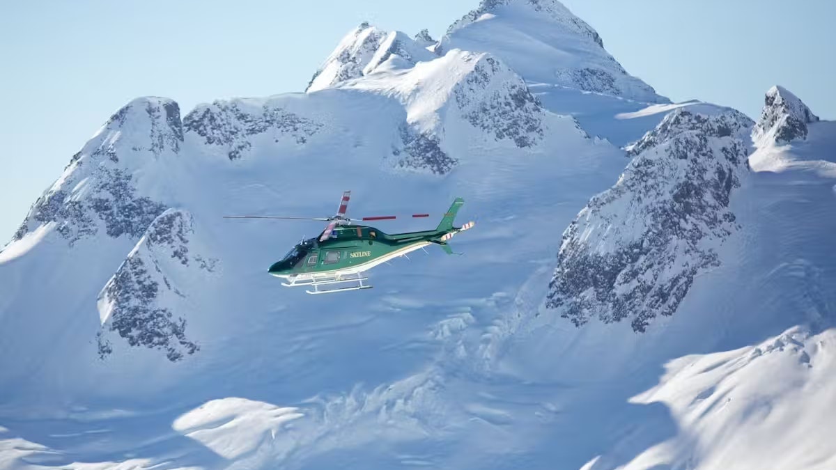 Das kanadische Unternehmen Northern Escapes ist auf Heliskiing spezialisiert.