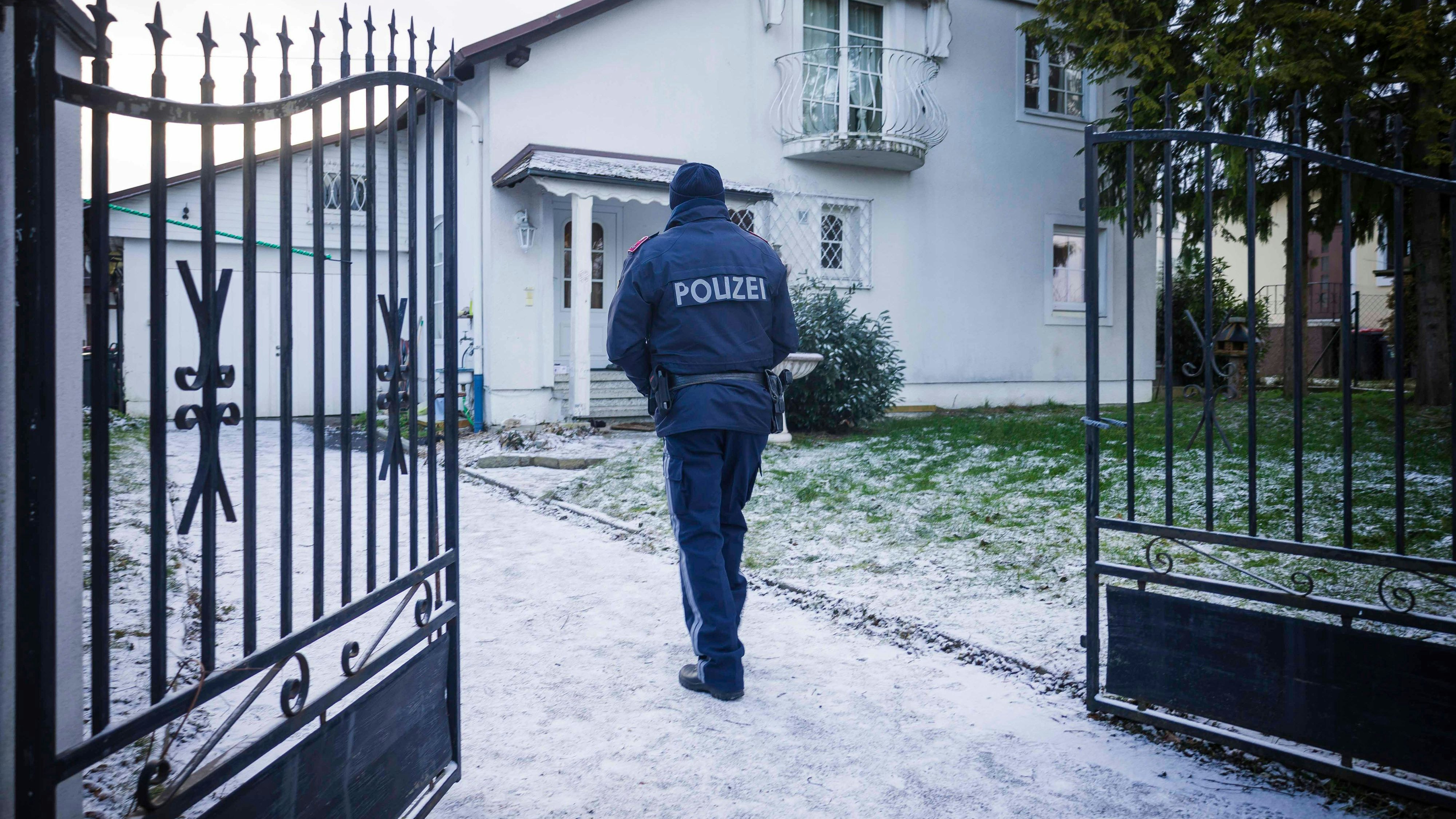 19.01.2024, Obernberg am Inn, AUT, Unterwegs in Oberösterreich, Mord im Innviertel, Sohn erstach Vater, im Bild der Unglücksort, Pressefoto Scharinger © 2024, PhotoCredit D. Scharinger