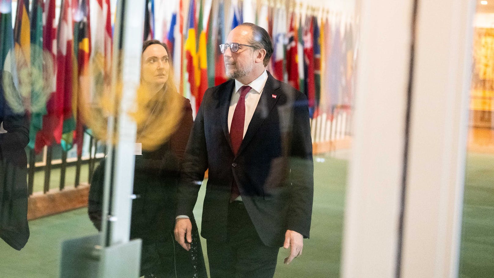 Am 23. Jänner 2024 nahm Außenminister Alexander Schallenberg am UN-Sicherheitsrat zum Nahen Osten in New York teil. Foto: 