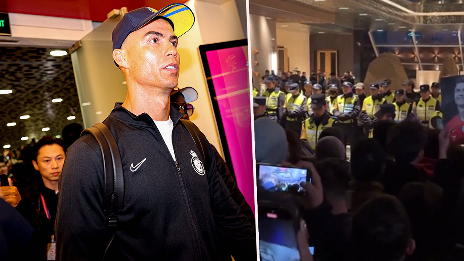 Ronaldo verletzt – Tumulte nach Spielabsage