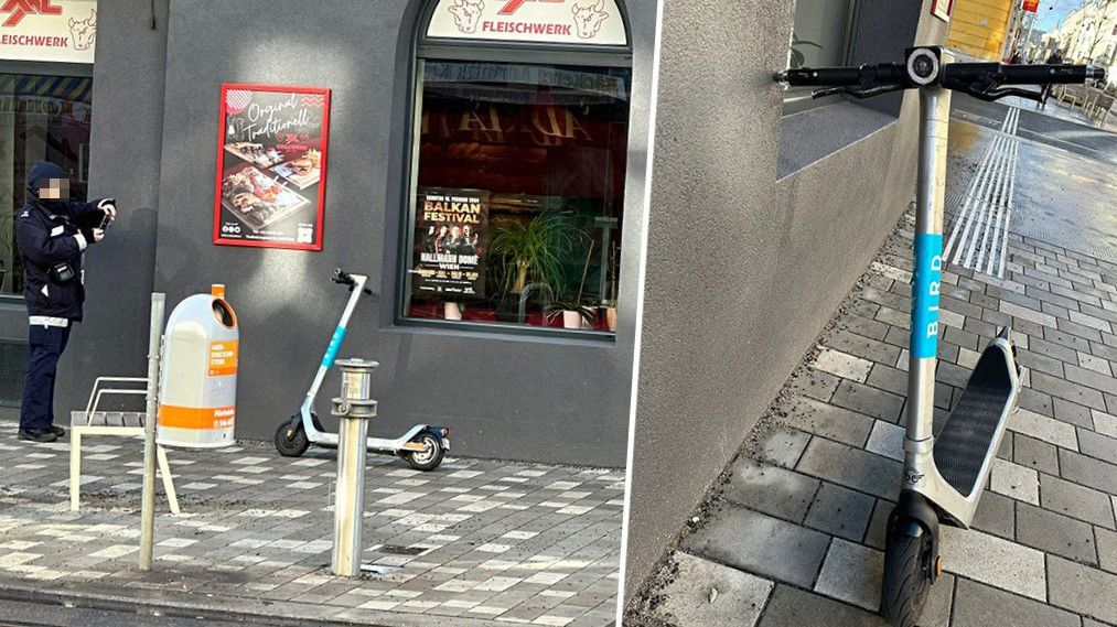 Scooter-Falschparkern geht es nun an die Geldbörse.