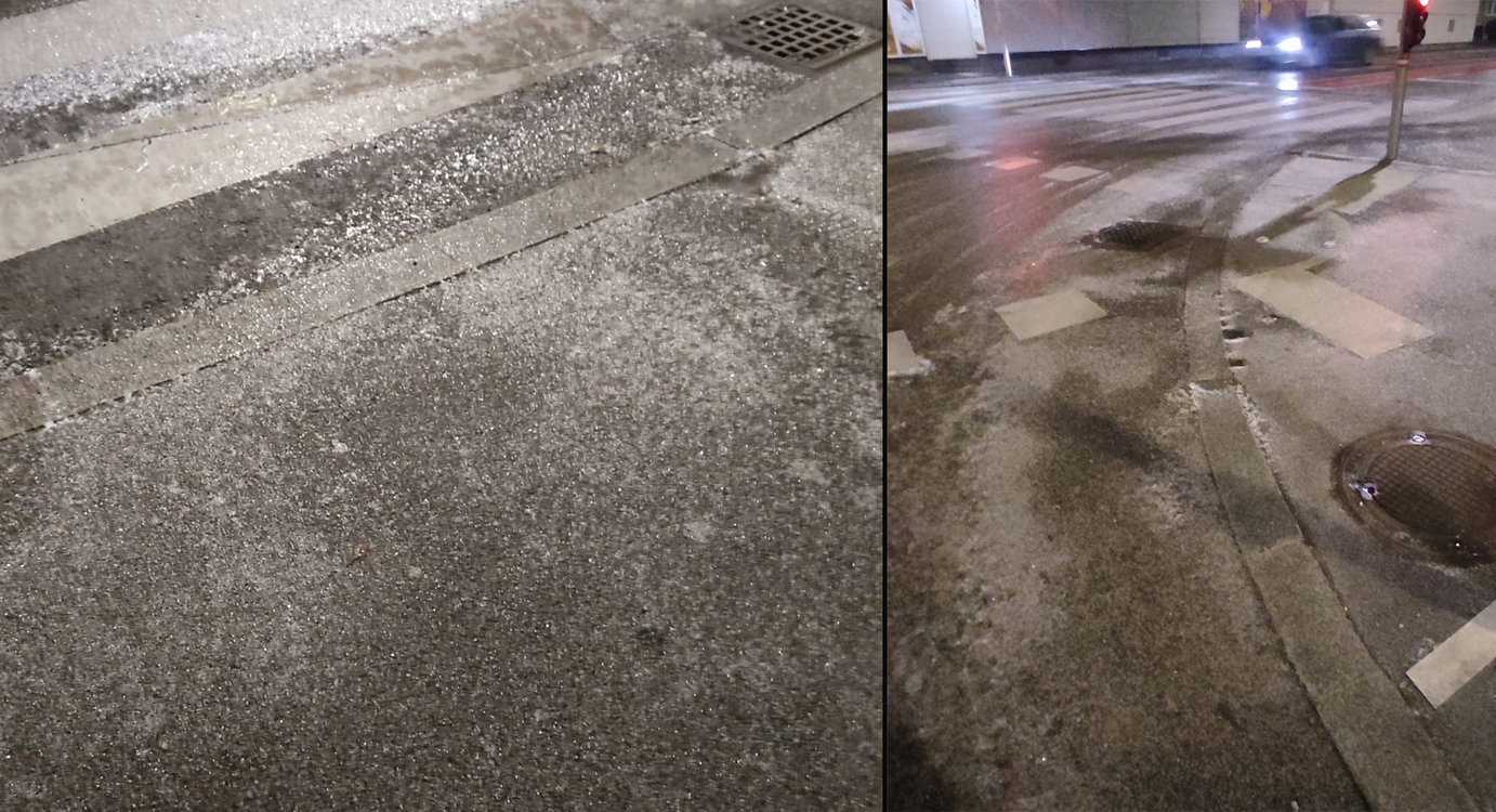 Die eisigen Straßen stellen für viele derzeit eine Herausforderung dar. 