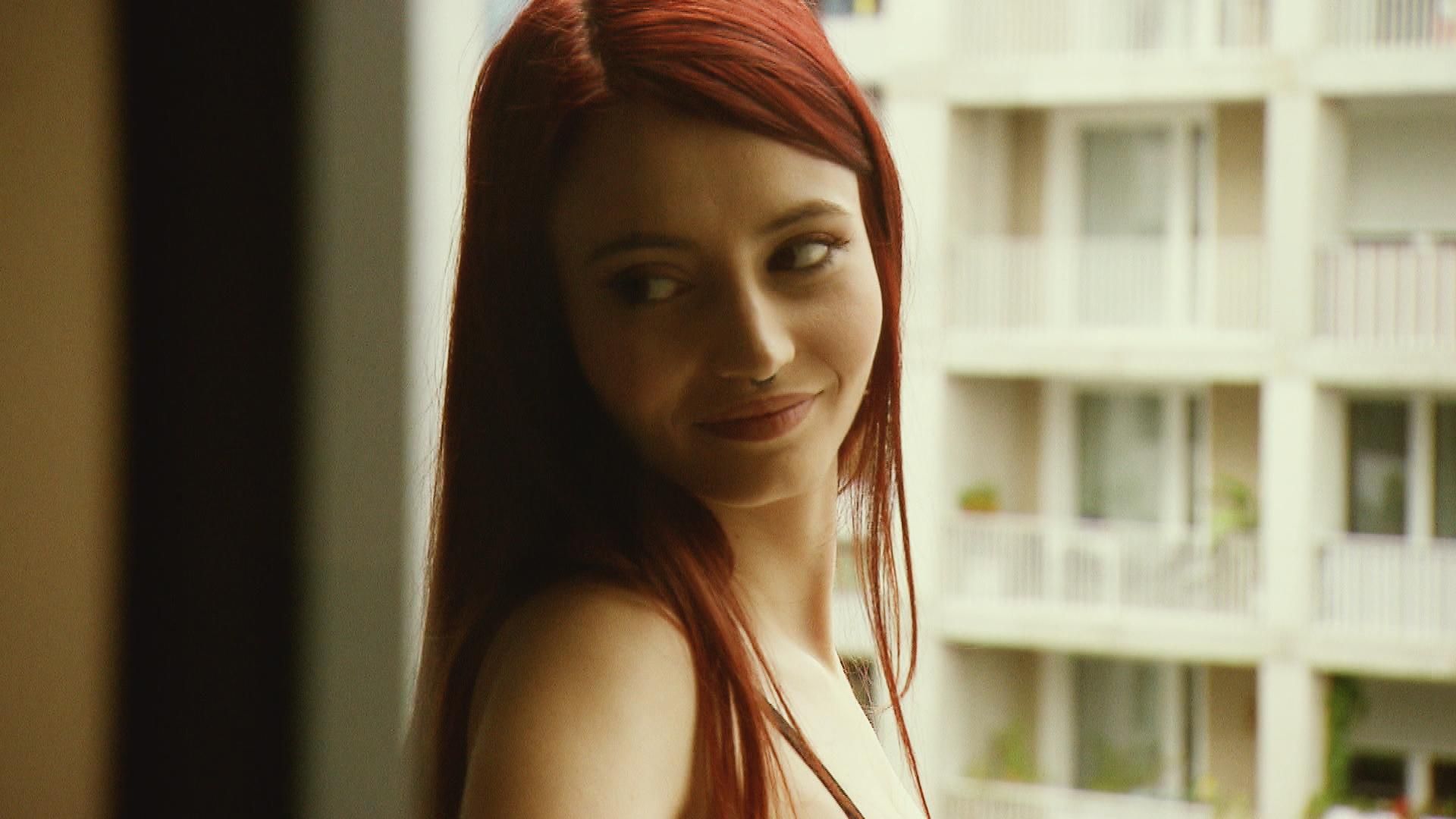 Lisa lächelt hier noch...