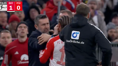 Nenad Bjelica schlägt Leroy Sane.