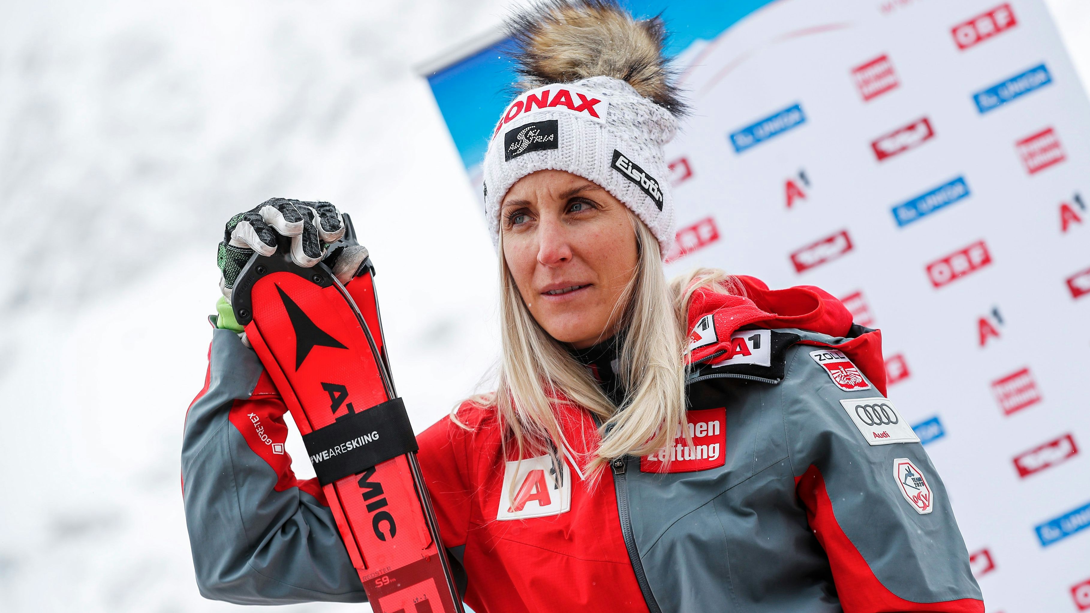 Eva-Maria Brem gewann vor acht Jahren als letzte ÖSV-Läuferin einen Riesentorlauf.