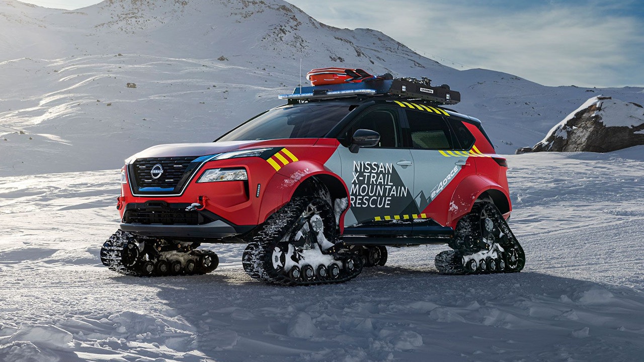 Heute.at - Nissan X-Trail Mountain Rescue