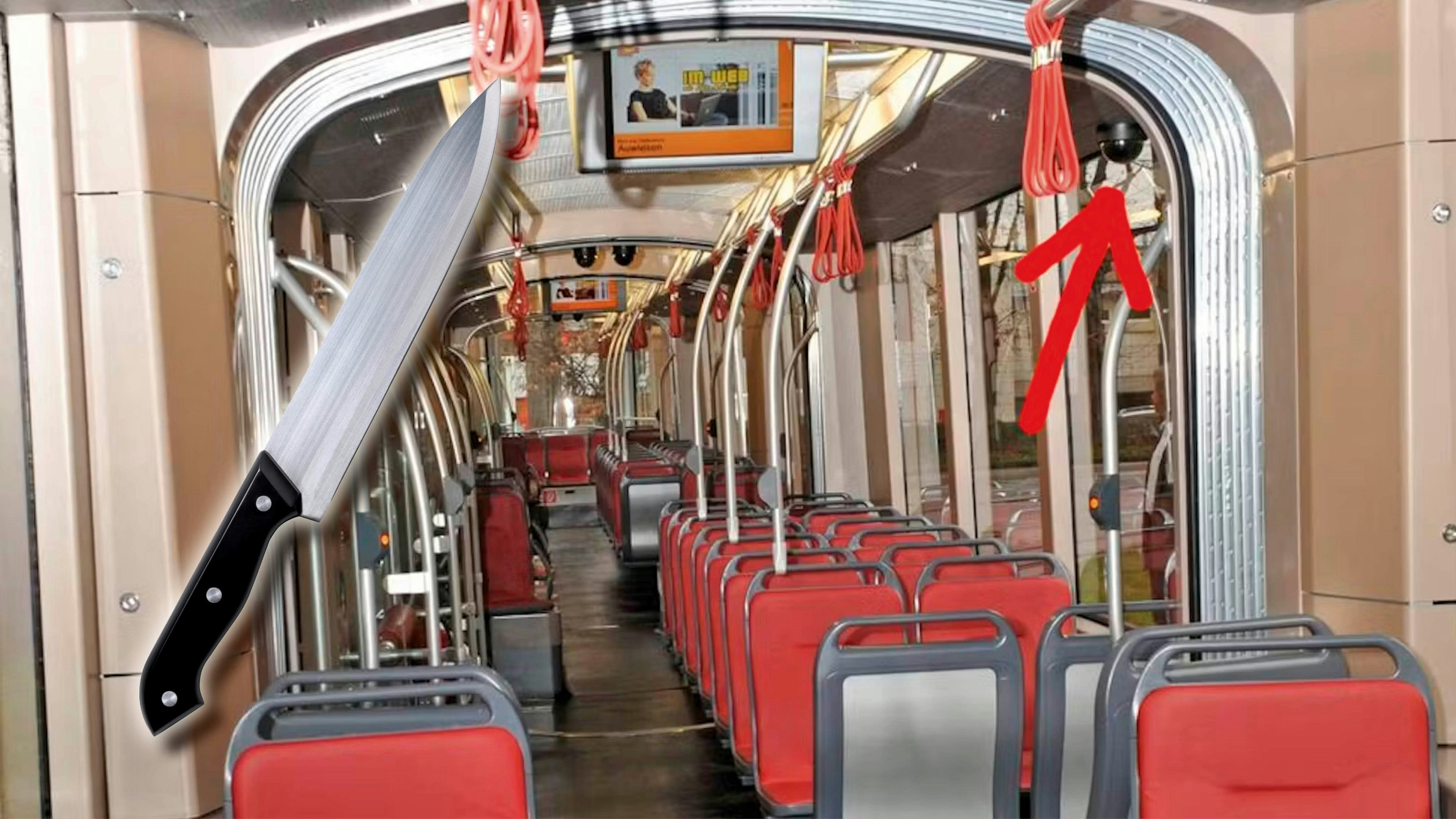 Der Verdächtige könnte von Kameras (z.B. in der Straßenbahn) gefilmt worden sein. Nun wird alles gesichtet, Zeugen gehört.