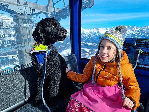 Magdalenas Traum hat sich erfüllt: Sie hat nun einen tierischen Gefährten.