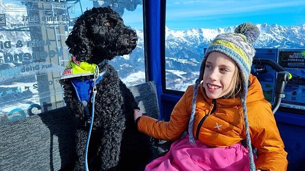 Magdalenas Traum hat sich erfüllt: Sie hat nun einen tierischen Gefährten.