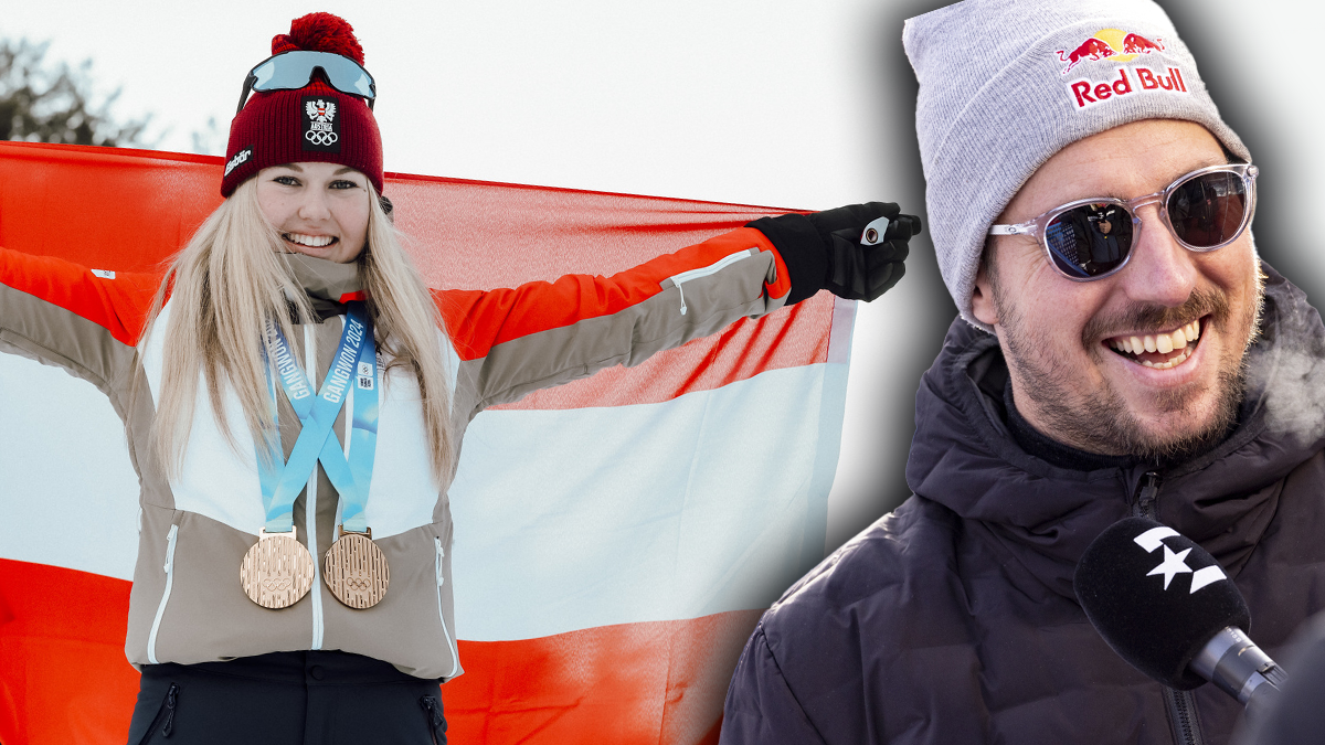 Maja Waroschitz auf den Spuren von Marcel Hirscher