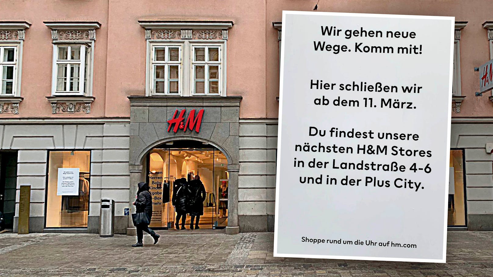 "Neue Wege" – beliebter H&M in der Innenstadt sperrt zu