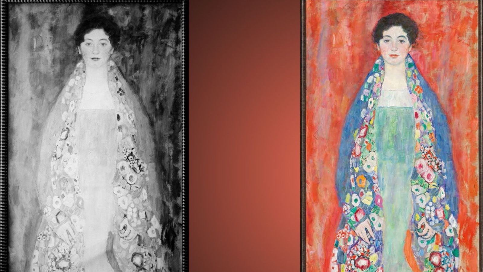 Gustav Klimts "Fräulein Lieser" tauchte in Privatbesitz auf, bisher gab es nur Schwarz-Weiß-Fotos davon.