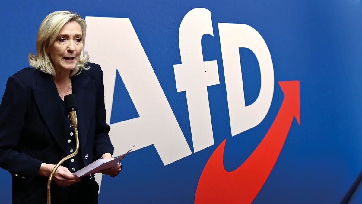 Frankreichs Oppositionsführerin Marine Le Pen ist gegen die Massenabschiebungspläne der deutschen AfD.