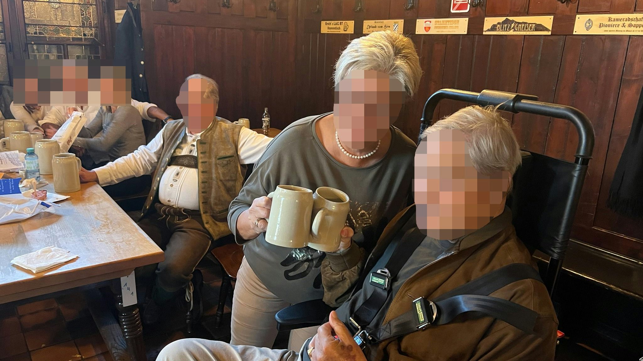 Mit dem Besuch des Müllner Bräus in Salzburg wurde der größte Wunsch des 76-Jährigen erfüllt.