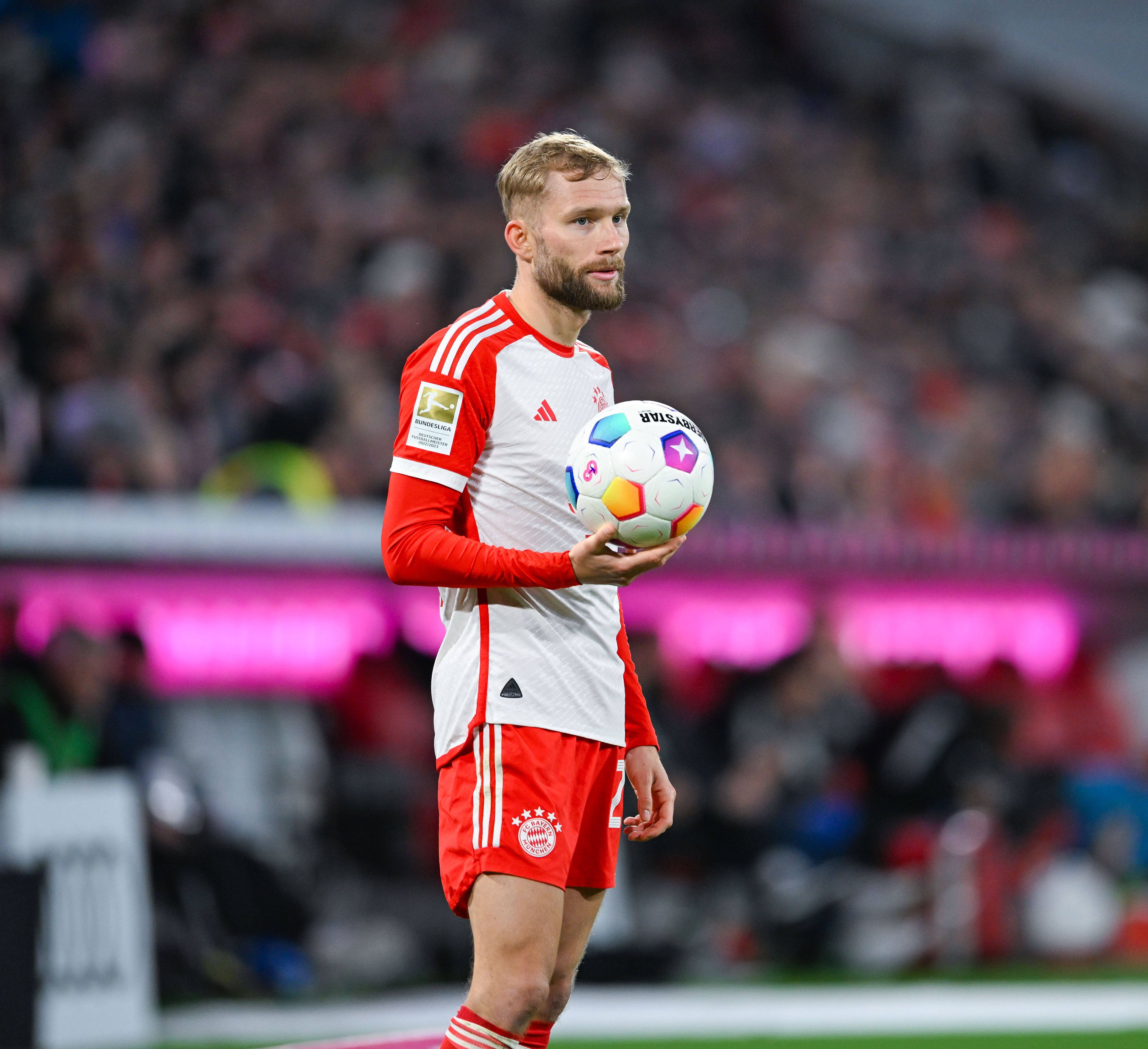 Konrad Laimer verletzte sich an der Wade.