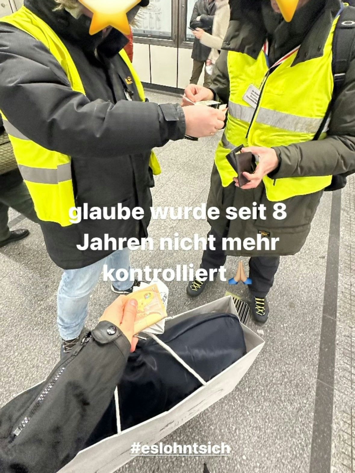 Der Wiener Rapper wurde in einer U-Bahnstation kontrolliert.