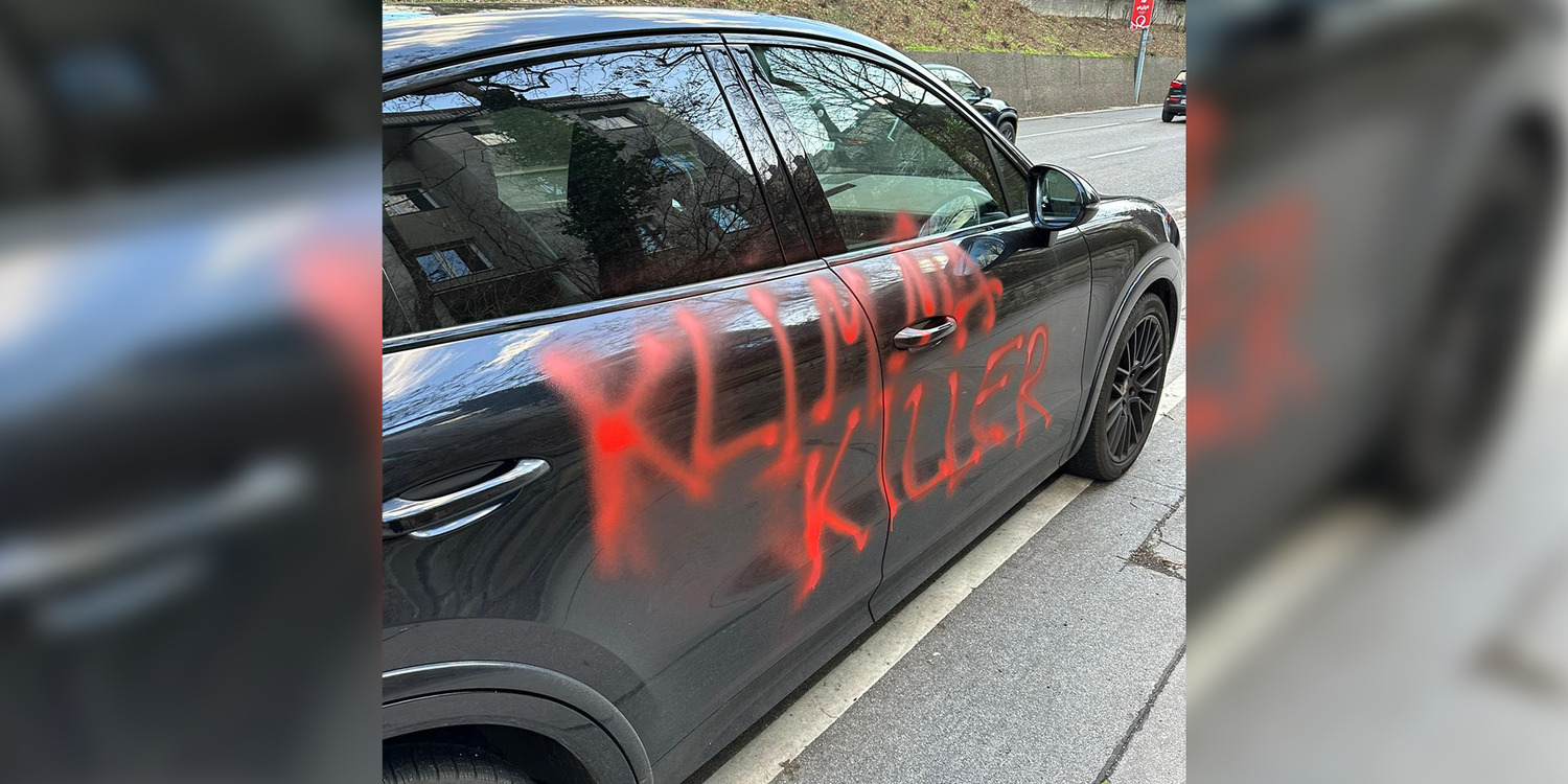 In Wien-Döbling kam es erneut zu einer Vandalismus-Attacke an einem Porsche.