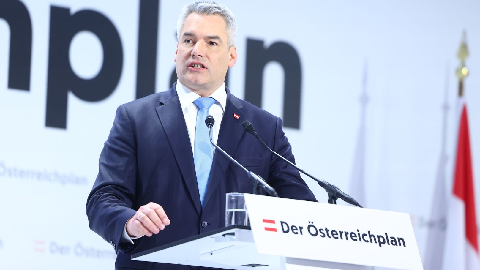"Harte Arbeit": Kanzler macht Geldansage für Österreich