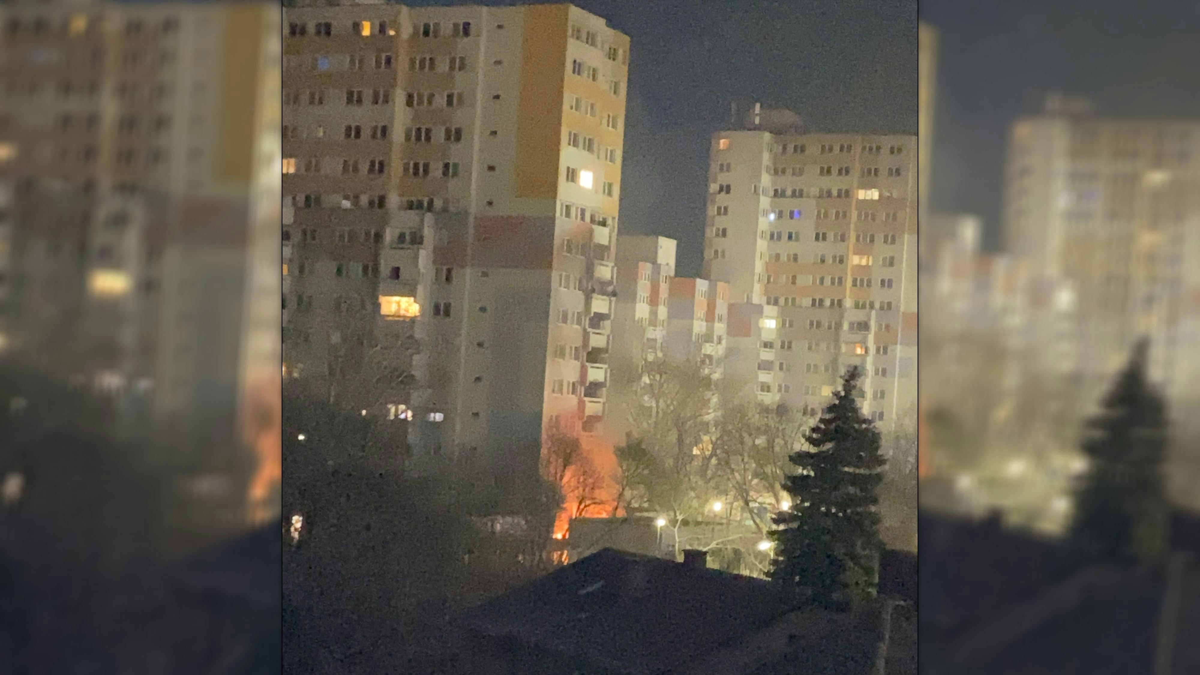 Wiener Kindergarten in Brand