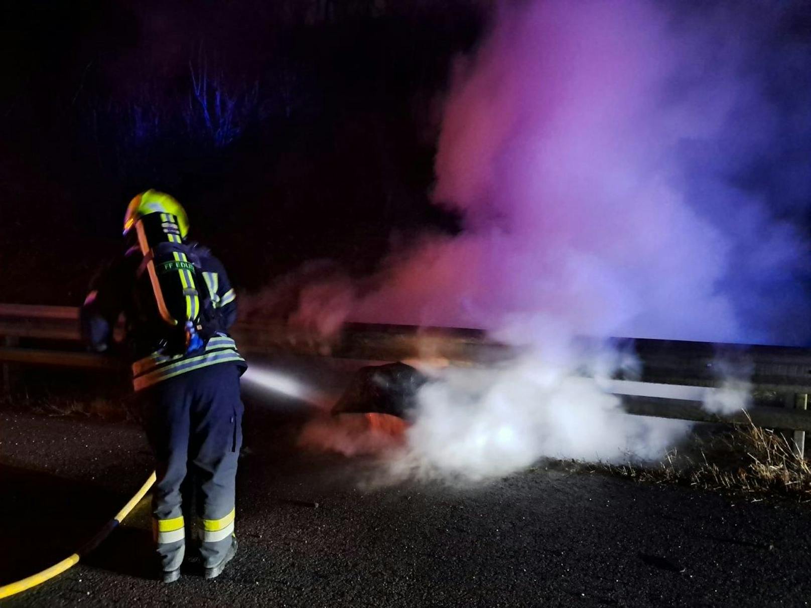 Das Feuer konnte rasch gelöscht werden.