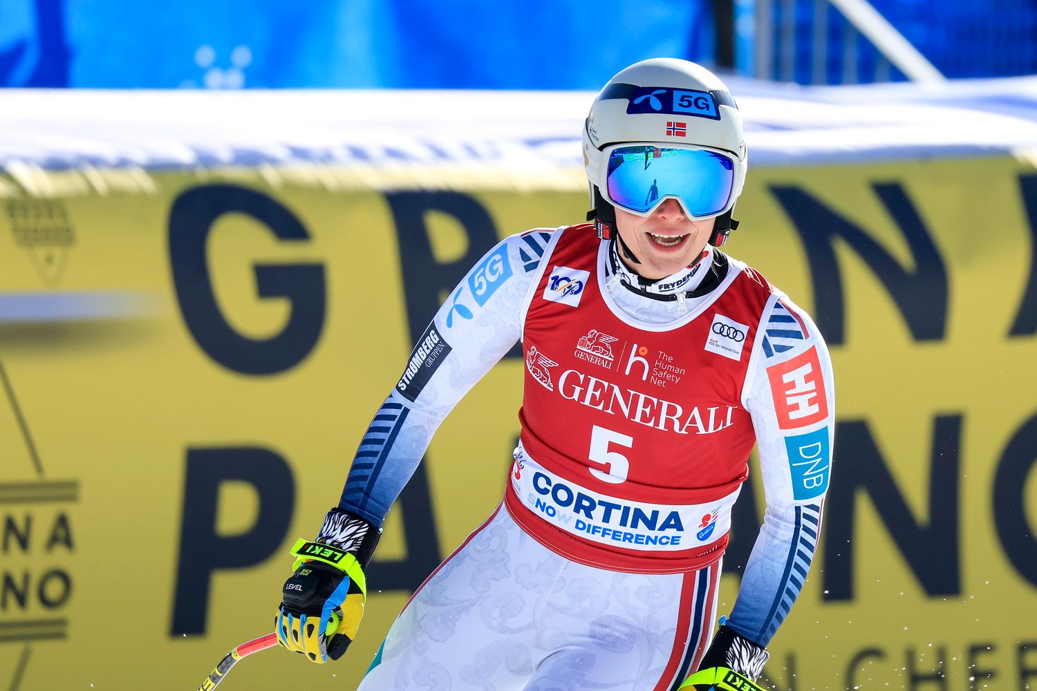 Ragnhild Mowinckel in Cortina. 
