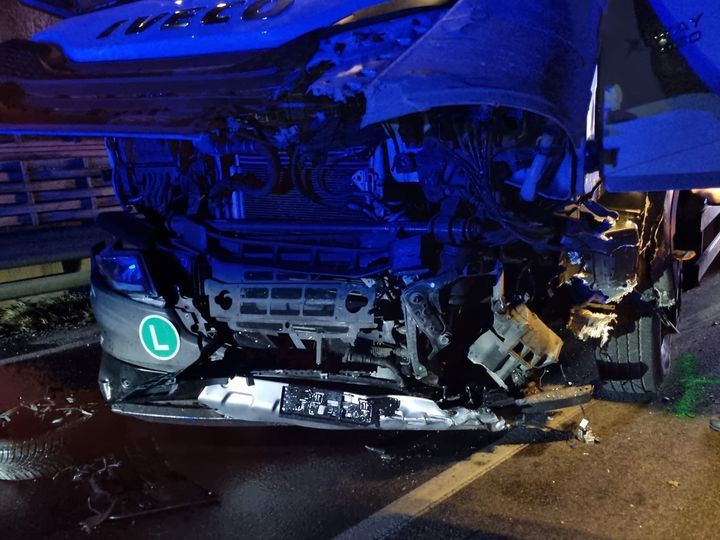 Mit diesem LKW kollidierte die Mutter.&nbsp;