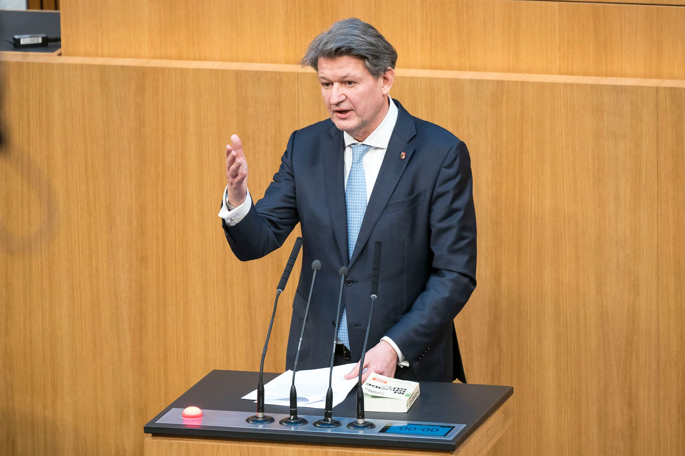 Helmut Brandstätter ist NEOS-Spitzenkandidat.