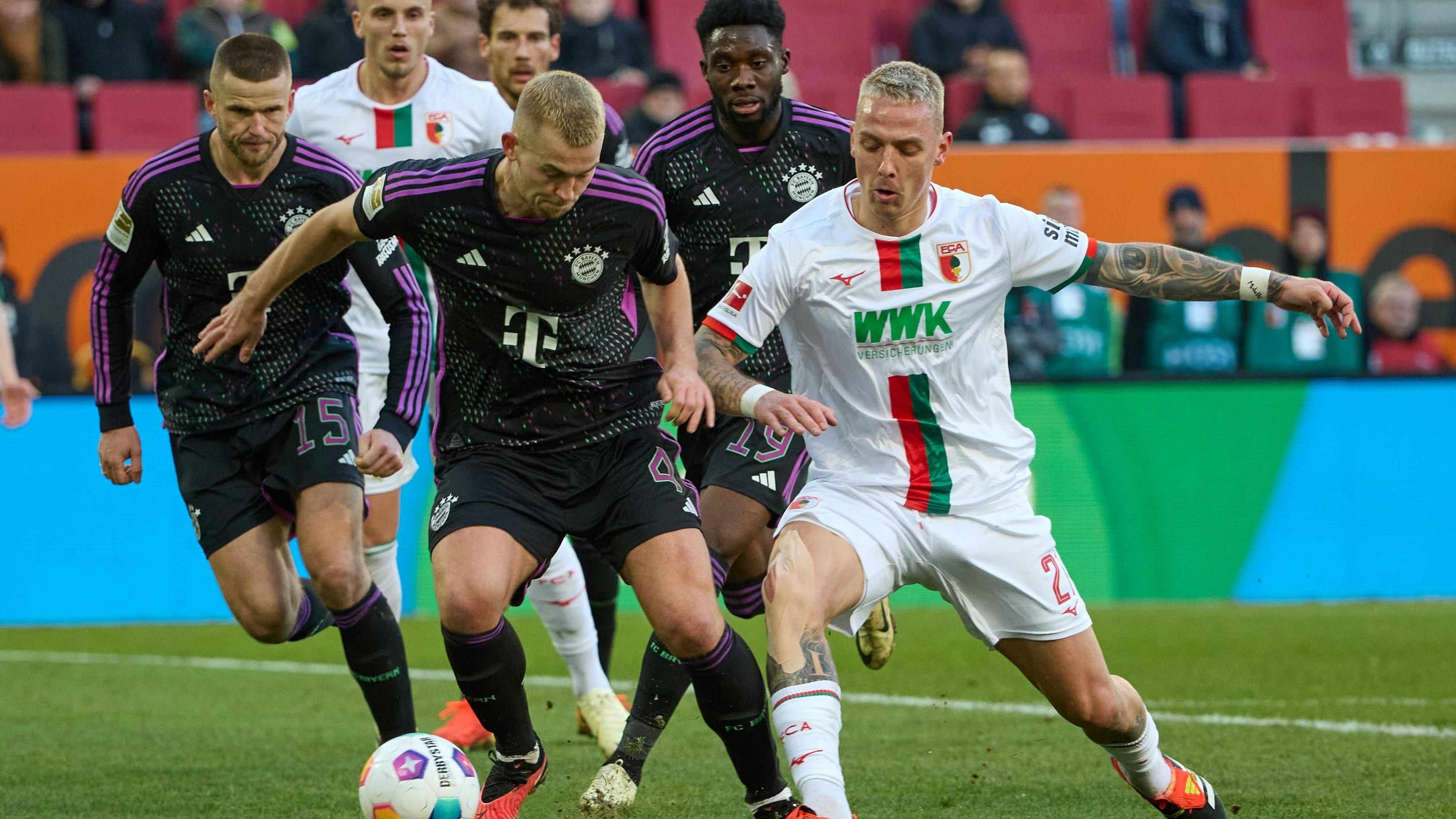 Die Bayern holen ein 3:! bei Augsburg