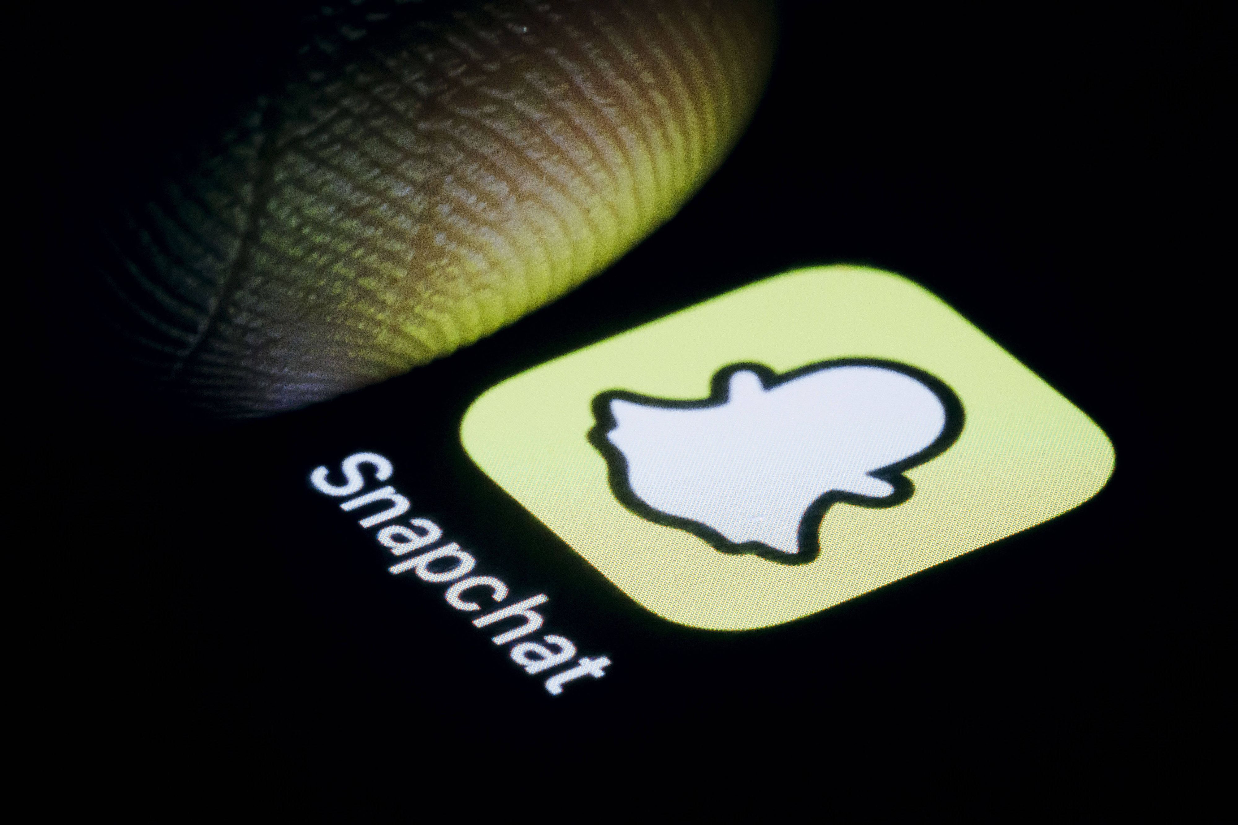 Die beiden lernten sich über Snapchat kennen. (Symbolbild)