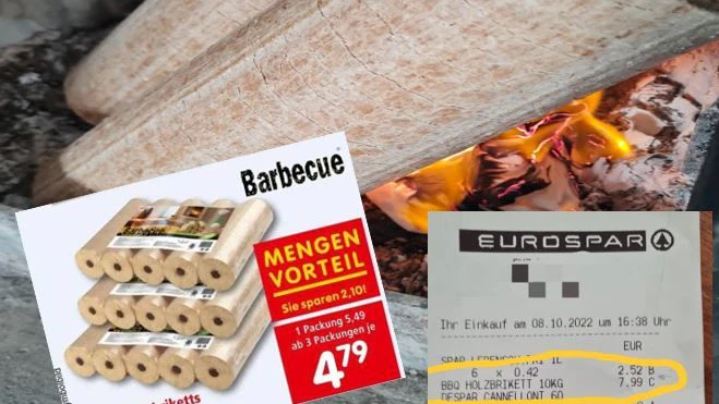 Statt 7,99 kostet eine 10 Kilo Packung jetzt 4,79 Euro (Mengenrabatt).