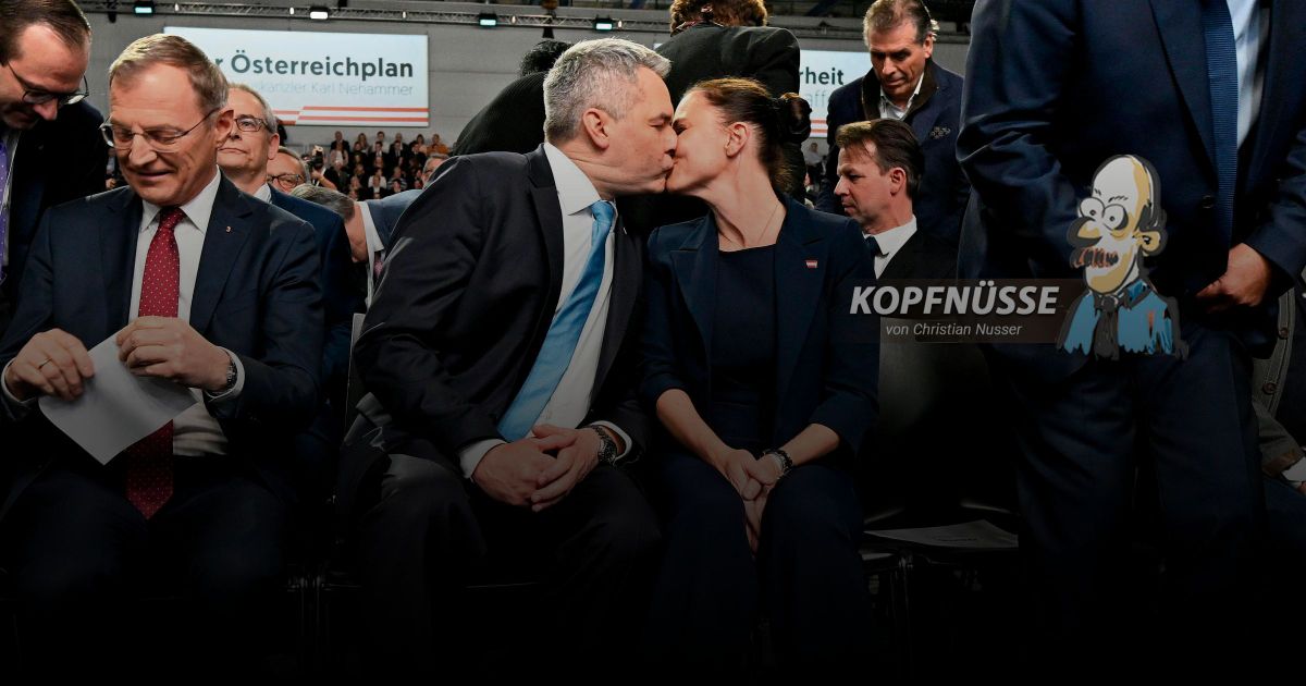 Heute.at - Küsse, Kickl & koffeinfreier Kaffee