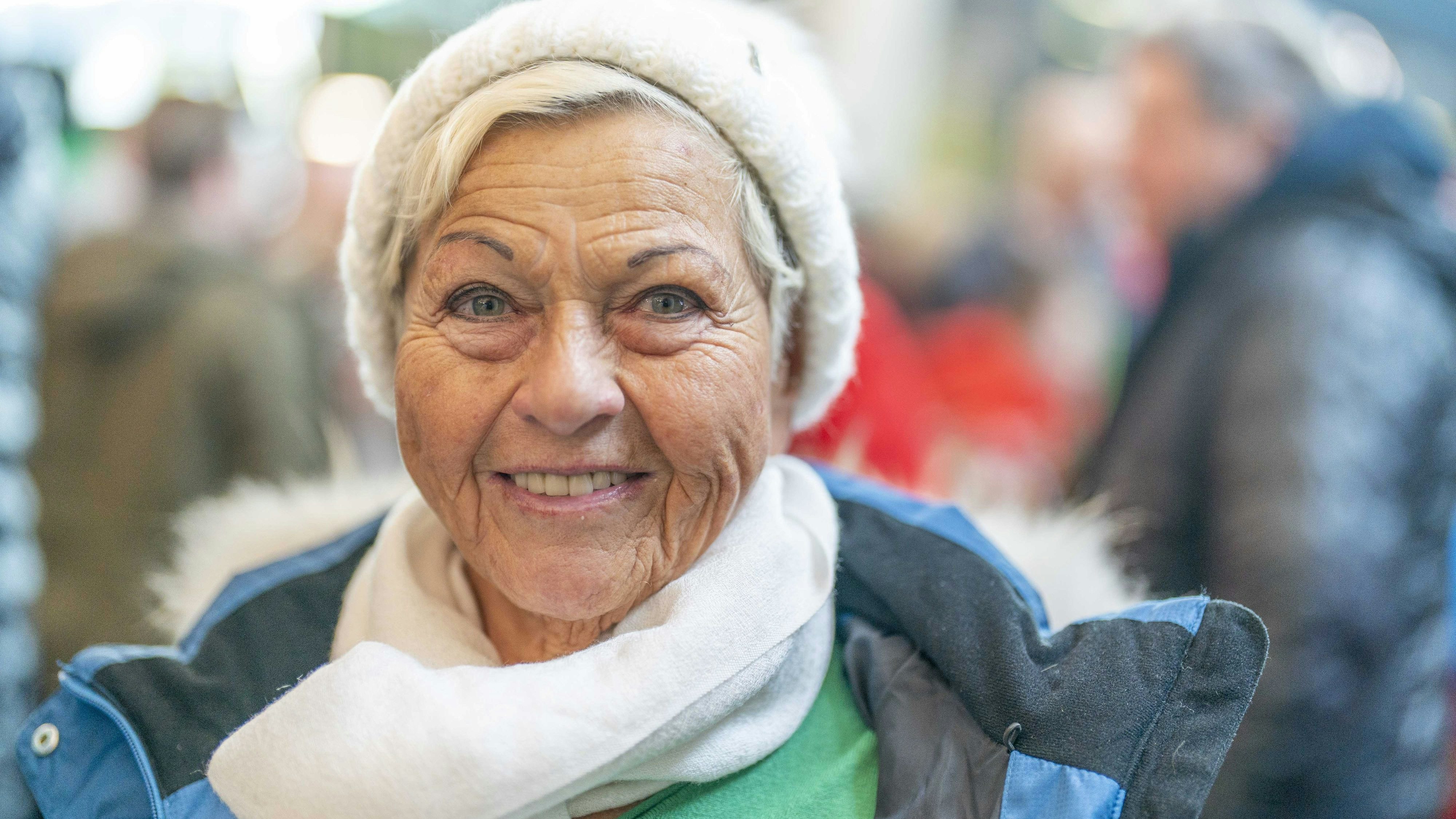 In Schladming war die 77-Jährige noch gut gelaunt. 
