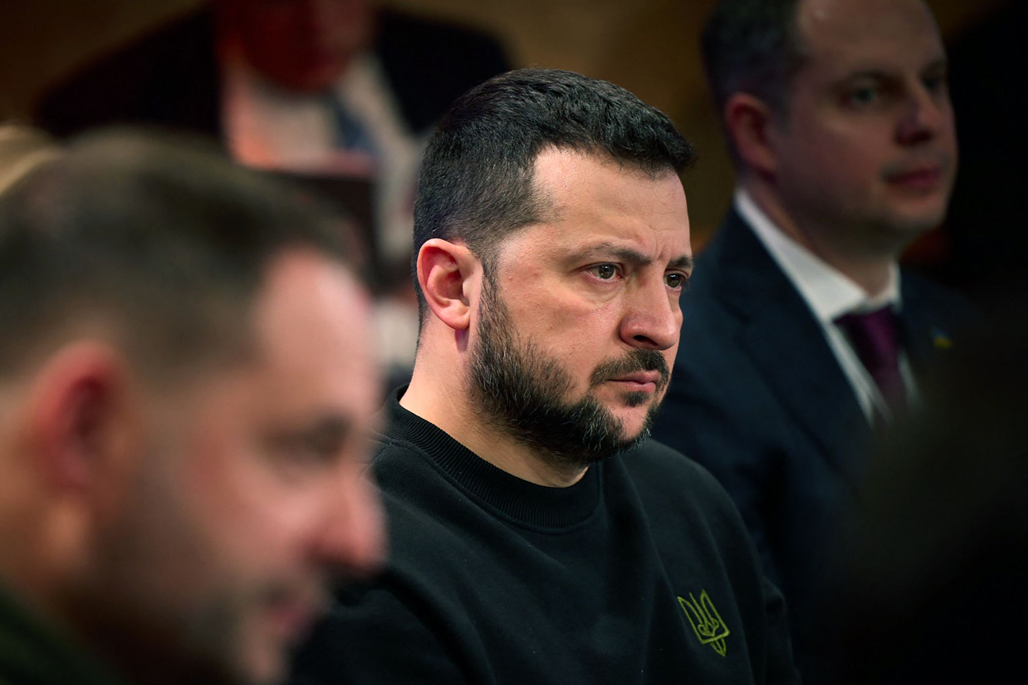 Der ukrainische Präsident Wolodymyr Selenskyj ist&nbsp; besorgt: Die Ukraine erschüttert ein Korruptionsskandal. (Symbolbild)&nbsp;