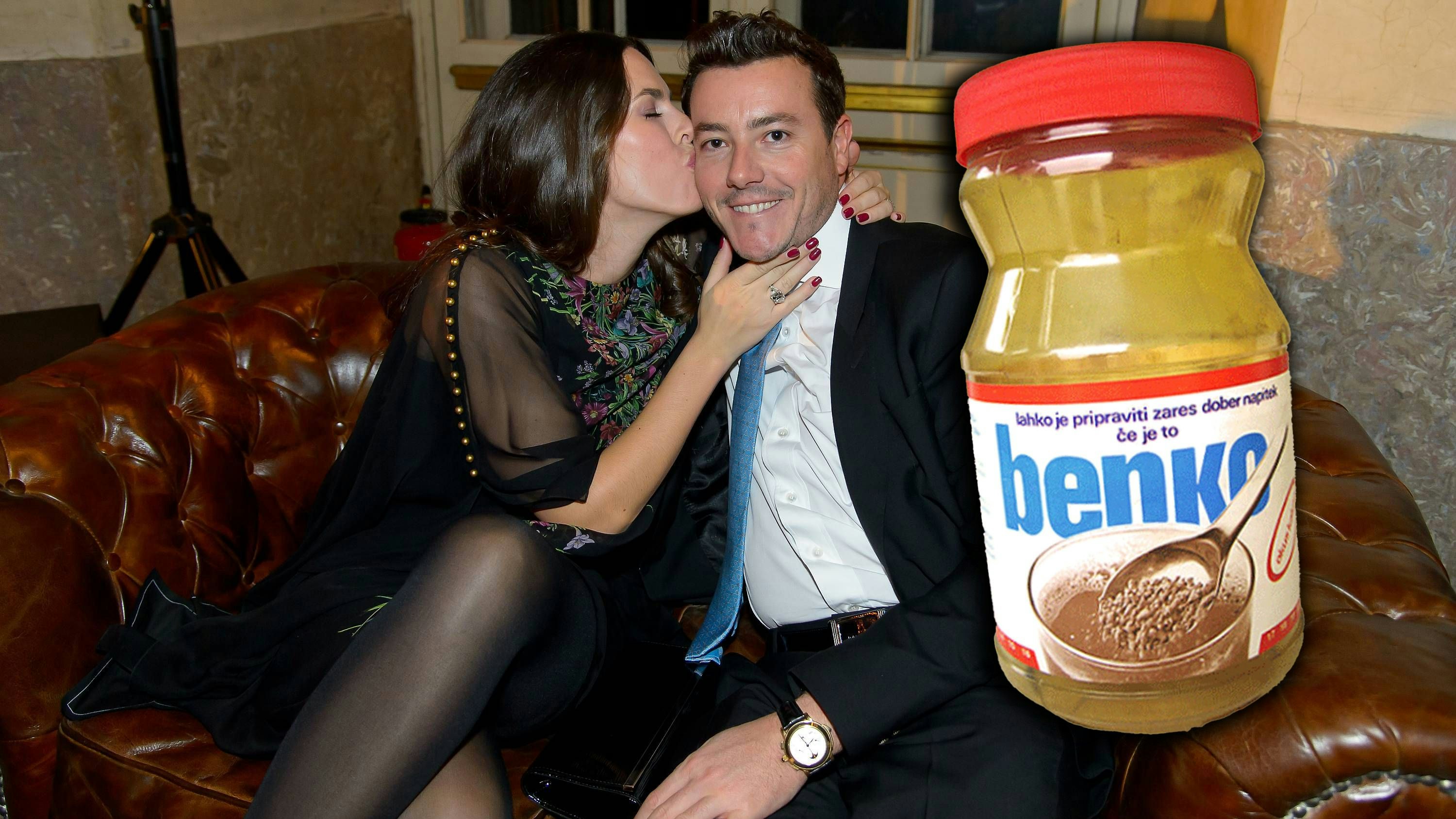 René Benko (hier mit seiner Frau) ließ sich die Rechte an seinem Namen sichern.