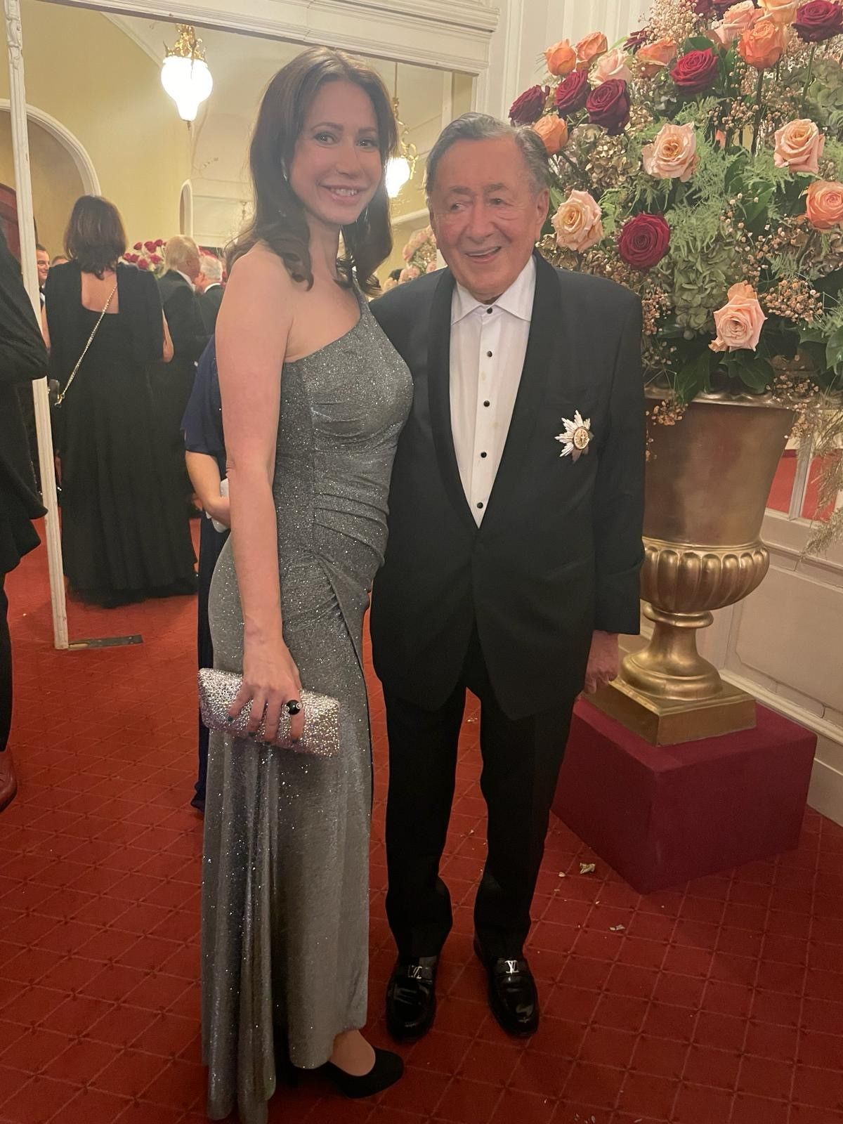 Richard Lugner war mit seinem 