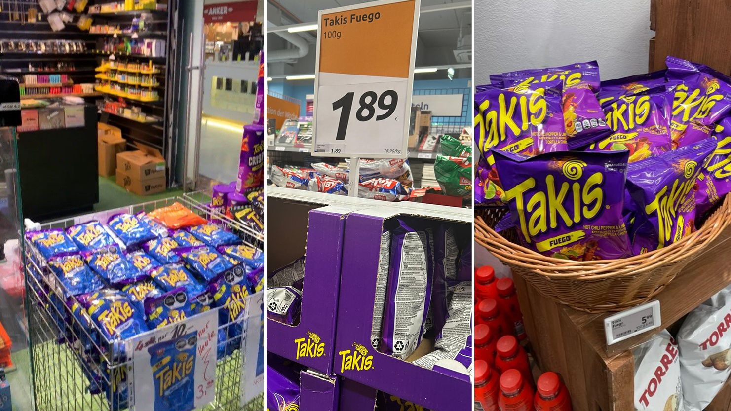 Takis sind gerade in aller Munde!