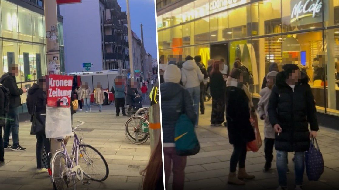 Gegen 17.30 Uhr mussten hungrige Kunden draußen warten.