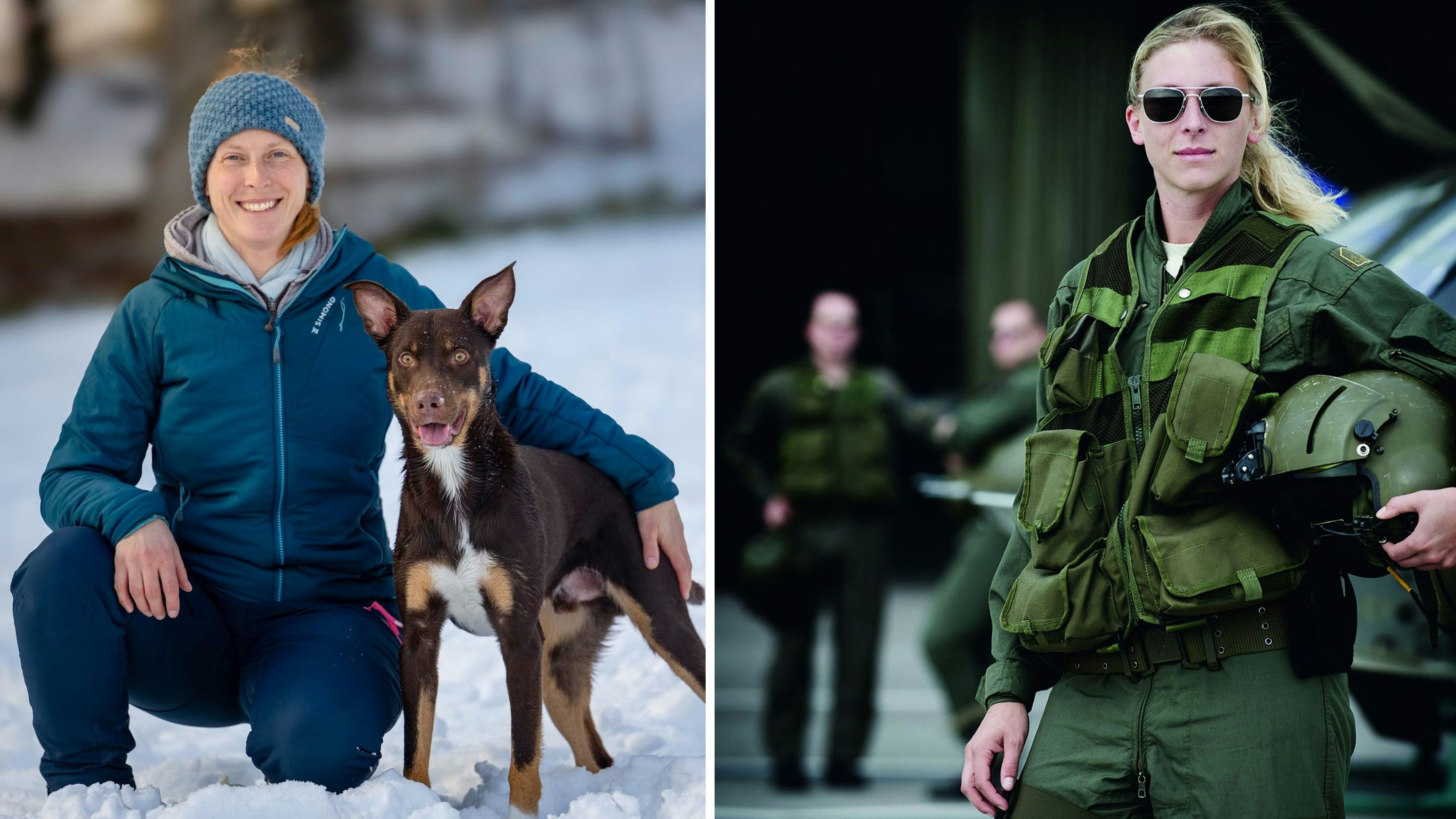 Hunde-Trainerin hebt mit Heli als Heeres-Pilotin ab