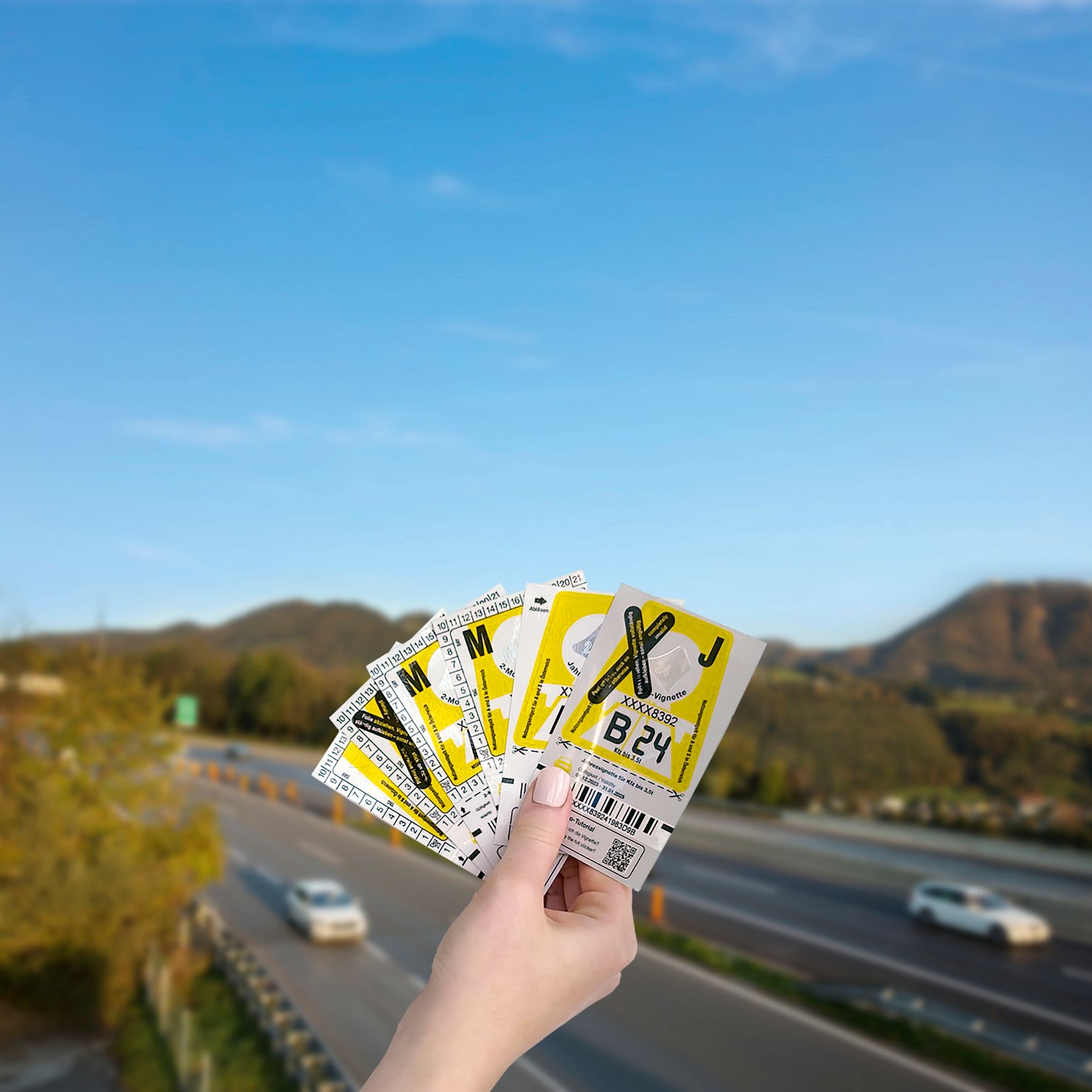 Die sonnengelbe Klebevignette ist ab 1. Februar Pflicht.