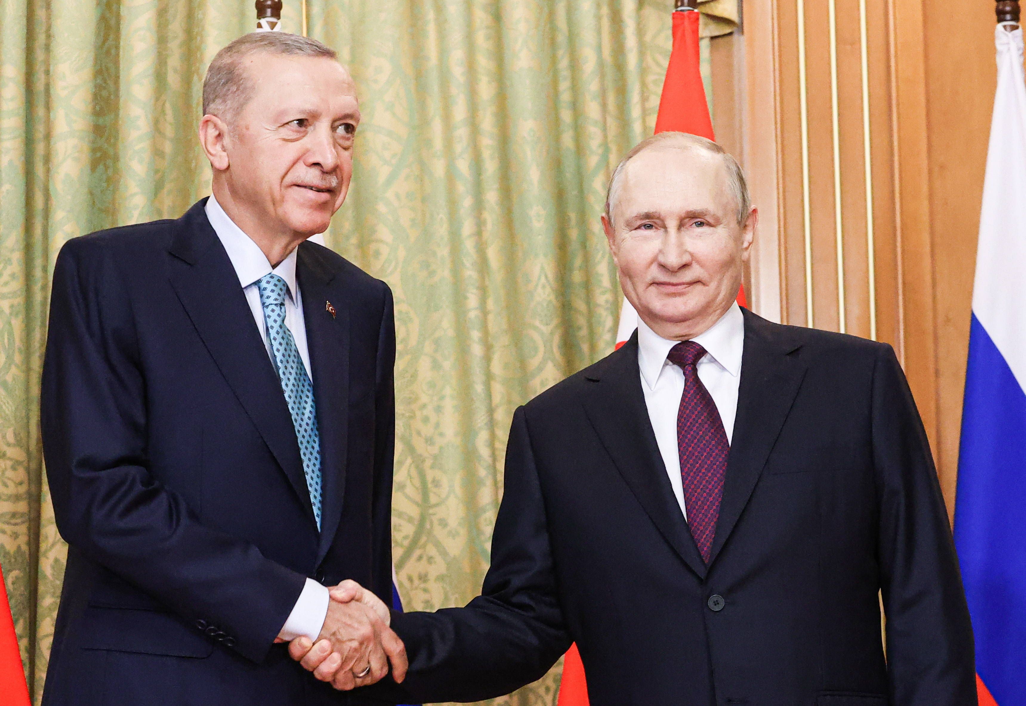 Im September des Vorjahres reiste der türkische Präsident Erdogan zu einem Treffen nach Russland. Nun plant Putin eine Türkei-Reise. (Archivbild)